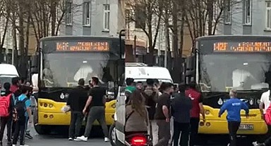Avcılar'da yol tartışmasında İETT şoförüne saldırdı