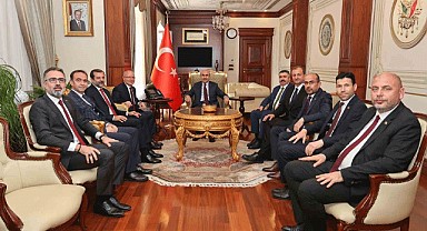 Belediye Başkanlarından Bursa Valisine ziyaret