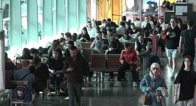 Bursa terminalinde bayram yoğunluğu