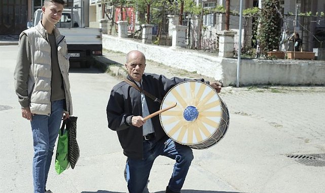 Bursa Yenişehir'de davulcular ilgiden memnun