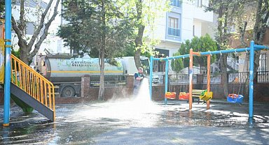 Çayırova'da bayram için saha çalışması