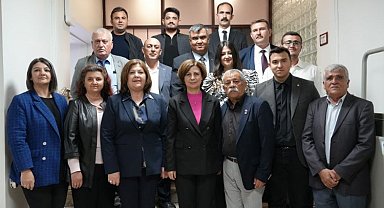 Çifteler'den Başkan Ünlüce'ye ziyaret