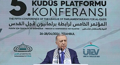 Cumhurbaşkanı Erdoğan İsrail'e meydan okudu!
