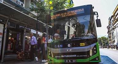 Denizli'de ulaşım 2 gün ücretsiz