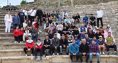 Düzce Konuralp Antik Kent sporcuları ağırladı