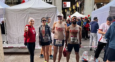 Eker I Run birincileri Milano'da koştu