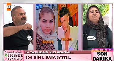 Esra Erol'da çocuk gelin skandalı!