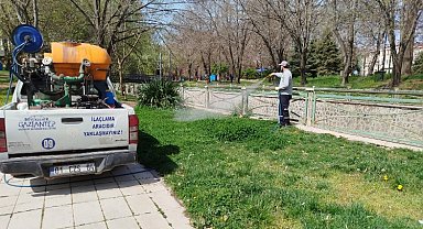Gaziantep Büyükşehir, ilaçlama çalışmalarına yoğunlaştı