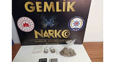 Gemlik’te uyuşturucu operasyonu