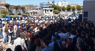 İstanbul Adliyesinde gergin anlar!