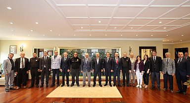 Kaymakam Özyiğit'ten Başkan Büyükgöz'e hayırlı olsun ziyareti