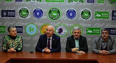 Kent Konseyi Başkanı Orhan veda etti