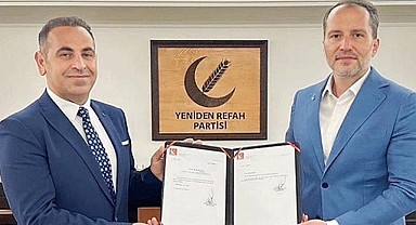 Konya Yeniden Refah Partisi İl Başkanı istifa etti!