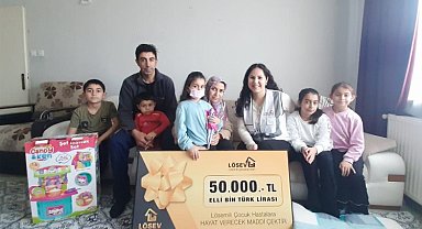LÖSEV 'karşılıksız kredi' ile hastalara destek oluyor