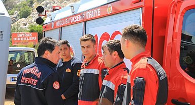 Muğlalı ekipler teleferik kazasında görev aldı