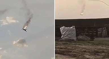 Rus bombardıman uçağı düştü
