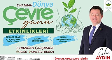 5 Haziran Dünya Çevre Günü etkinliklerle kutlanacak