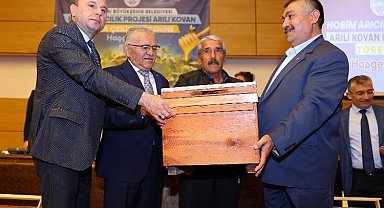Başkan Büyükkılıç'tan arıcılığa son 3 yılda 7 milyon TL'lik destek