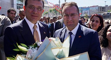 Başkan İmamoğlu'ndan Gaziosmanpaşa'ya tebrik ziyareti