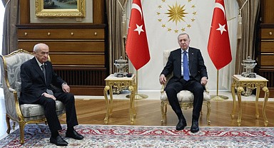 Beştepe'de Erdoğan-Bahçeli görüşmesi sona erdi!