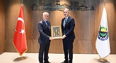 Bozbey'den Başkan Taban'a ziyaret