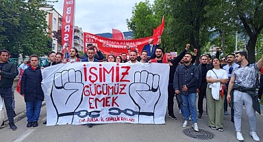 Bursa'da Taksim Olaylarına Protesto