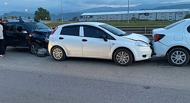 Bursa'da zincirleme kaza!