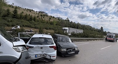 Bursa' da zincirleme kaza!