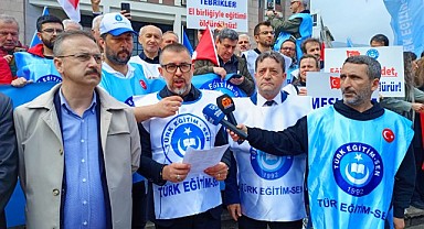 Bursa Eğitim Sen'den 'Öğretmene şiddete' hayır