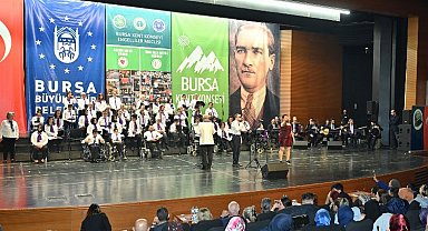 Bursa'da Engelliler Meclisi'nden 'Bahara merhaba' konseri