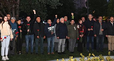 Bursa'da "Üç Fidan"a duygu dolu anma