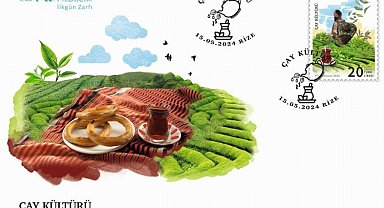 'Çay Kültürü' PTT pullarında