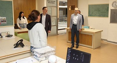 Çayırova'da Başkan Çiftçi birimleri gezdi