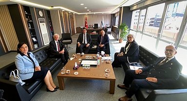 CHP'li Vekiller Türasaş Genel Müdürlüğünü ziyaret etti