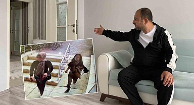Evinde dinlenirken hırsızlarla karşılaştı!