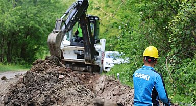 Geyve Kamışlı'nın 5 bin metrelik içme suyu hattı yenileniyor