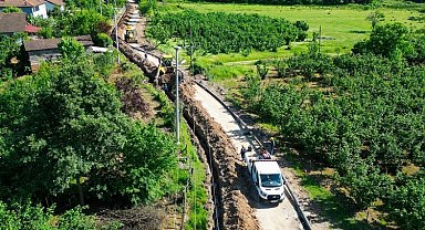 Hendek'in yeni altyapı ağı 12 mahalleye hizmet edecek