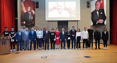 Heydar Aliyev İzmir'de anıldı