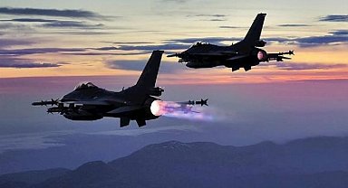 Irak'ın kuzeyine hava harekatı: 12 terörist etkisiz