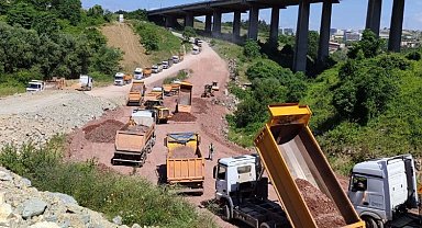 Kocaeli'de hummalı yol çalışması