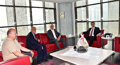 Mesir Derneği yönetiminden Başkan Zeyrek'e ziyaret