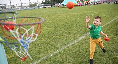 Nilüfer'de renkli spor şenliği