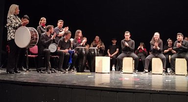 Özel öğrencilerden çok özel gösteri