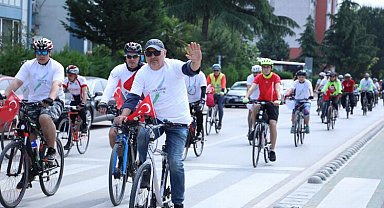 Pedallar İzmit'te de 19 Mayıs'a çevrildi