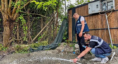 Sakarya'da kaçak su kullanımlarına karşı denetim
