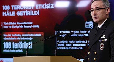 Son 1 haftada 108 terörist etkisiz
