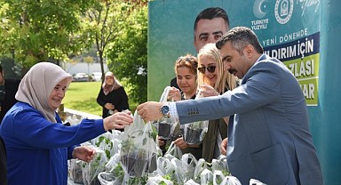 Yıldırım Belediyesinden 50 bin fide