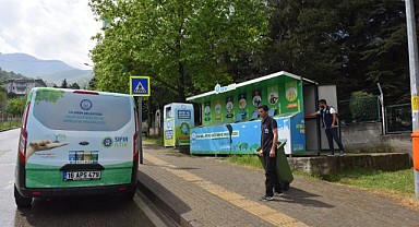 Yıldırım'da atıkların dönüşümü için mobil çözüm