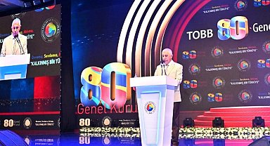 Yüksel, TOBB Genel Kurulu'nda AB Komisyonu'nun çalışmalarını anlattı