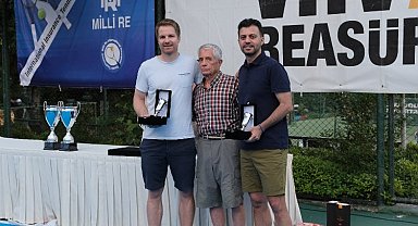 36. Milli Re Uluslararası Sigortacılar Tenis Turnuvası'nda şampiyonlar belli oldu